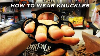 How to wear Brass Knuckles [upl. by Grewitz]