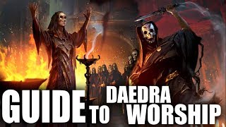 The ULTIMATE Guide to Daedra Worship  Elder Scrolls Lore [upl. by Giza]