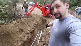 DIY Electrical Service trenching and conduit Installation [upl. by Mallissa]