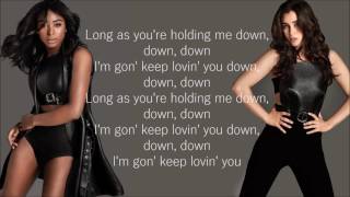 Fifth Harmony  Down Lyrics [upl. by Meirrak]