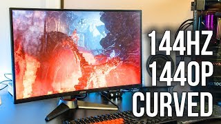 MSI Optix MAG27CQ Gaming Monitor Review [upl. by Rehpotsyrhc]