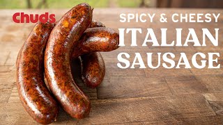 How to Make Cheesy Italian Sausage  Chuds BBQ [upl. by Connett]