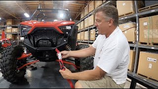 HOW TO TIE DOWN A UTV [upl. by Oad460]