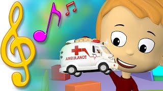 TuTiTu Songs  Ambulance Song  Songs for Children with Lyrics [upl. by Analaf]