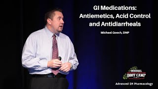 GI Medications Antiemetics Acid Control and Antidiarrheals  Advanced EM Pharmacology Workshop [upl. by Anuahsar647]