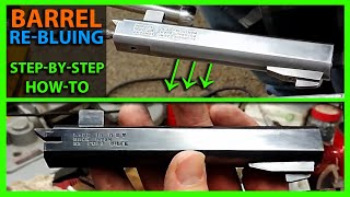 How To Blue a Steel Barrel Using Super Blue Worked Way Better Than Expected [upl. by Karola265]