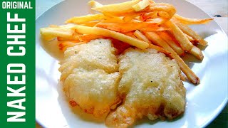 FISH amp CHIPS  Crispy Batter with Fizzy water  How to make recipe [upl. by Desimone]