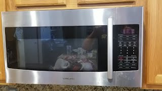 Samsung Microwave model SMH1816S running while door open 7 fix [upl. by Downall]