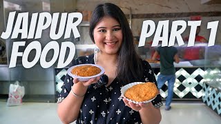 Jaipur Food Part 1  Rawat Kachori City Palace Tapri amp More [upl. by Reedy824]