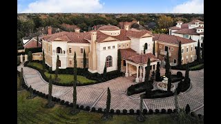 Opulent Palatial Residence in Sugar Land Texas  Sothebys International Realty [upl. by Lenor]