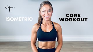 10 Minute Isometric Core Workout  No Equipment [upl. by Akeimat637]