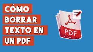 Como Borrar Palabras de un Archivo PDF [upl. by Ynnij]