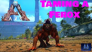 Ark Genesis 2  Taming a Ferox [upl. by Mali252]