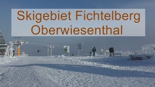 Fichtelberg Skigebiet Oberwiesenthal  Erzgebirge im Winter [upl. by Rillings]