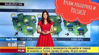 Byłam POGODYNKĄ w POLSACIE Jaka jest Paulina Sykut [upl. by Maiga]