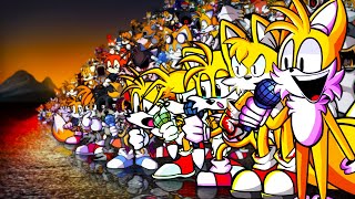 Tails Evolution in Friday Night Funkin [upl. by Himelman]