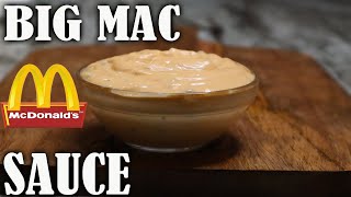 How To Make BIG MAC SAUCE Copycat Recipe [upl. by Patten]