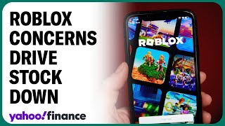 Roblox stock reacts to Hidenberg Research report [upl. by Maxy]