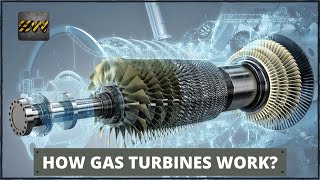 How Gas Turbines Work Detailed Video [upl. by Ninaj]