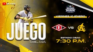 LEONES DEL ESCOGIDO VS ÁGUILAS CIBAEÑAS  ROUND ROBIN 202425 [upl. by Dannel407]