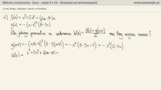 Dodawanie i mnożenie wielomianów  kurs rozszerzony [upl. by Sherrod854]