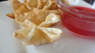 How to Make Crab Rangoon  Restaurant Style [upl. by Aennaej483]