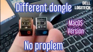 Lost Dongle of Wireless Mouse amp Keyboard Dell Different Replacement Usb Receiver MacOS Version [upl. by Ailecara357]