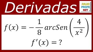 DERIVACIÓN DE FUNCIONES  Ejercicio 20 [upl. by Lrig]