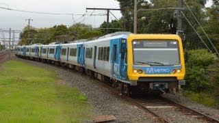 Metro trains around Melbourne 6 [upl. by Doownyl]