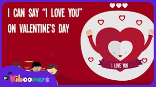 Im a Little Valentine Lyric Video  The Kiboomers Valentines Day Songs for Preschoolers [upl. by Hagile]