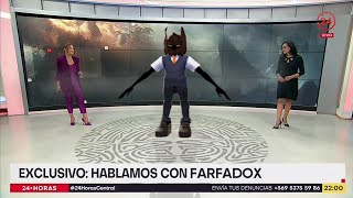 FARFADOX EN LAS NOTICIAS CHILENAS literalmente solo 2 segundos [upl. by Urbano691]