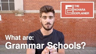 What are Grammar Schools The Novara Explainer in four minutes [upl. by Niessuh]