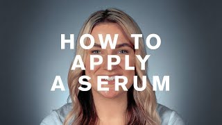 Serum 101 How to Apply a Serum  Estée Lauder UK [upl. by Darbee]