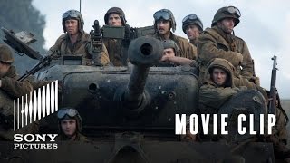 FURY Movie Clip quotHold This Crossroadquot [upl. by Stanford]