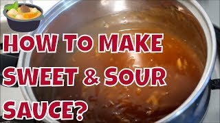 SWEET AND SOUR SAUCE  SECRET RECIPE [upl. by Nevak]