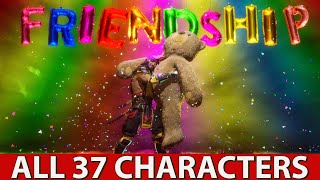 Mortal Kombat 11  All Friendships Include All DLC Characters [upl. by Aridnere]