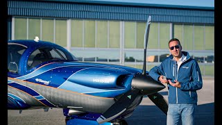 Diamond Aircraft DA50 RG Walkaround – Exterior and Interior [upl. by Arahahs221]