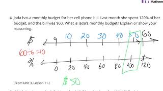 Grade 6 Unit 3 Lesson 12 Practice Problems [upl. by Pearl]