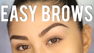 PERFECT EYEBROWS IN 3 STEPS  Eyebrow Tutorial For Beginners  Roxette Arisa [upl. by Orian611]