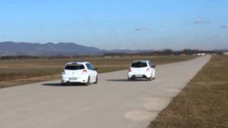 Twingo RS 133 vs Clio GT 16 16V [upl. by Lizbeth727]