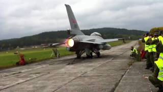 F16 Full Afterburner  11 litres fuel per second [upl. by Nylirrehs]