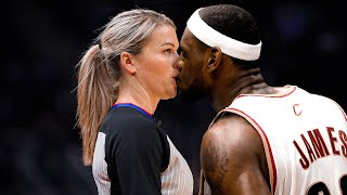 Rare NBA Moments With Female Referees [upl. by Dez314]