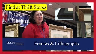 Pricing Lithographs and Antique Frames Prints Paintings amp Framing Artwork Tips by Dr Lori [upl. by Dav271]