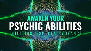 Awaken Your Psychic Abilities Intuition ESP Clairvoyance Psychic Power  Theta Binaural Beats [upl. by Janicki]