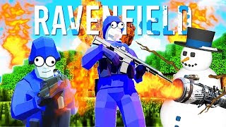 BATALLA EN EL MUNDO DE MINECRAFT  RAVENFIELD [upl. by Fairley933]