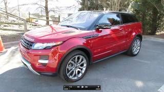 2012 Range Rover Evoque Coupe Pure Plus Dynamic Start Up Exhaust and In Depth Tour [upl. by Nadnal100]