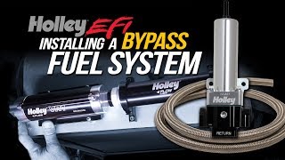 Installing a Return Style Fuel System and Brushless Fuel Pump [upl. by Erny]