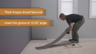 How to Install Locking Vinyl Plank [upl. by Ryun]