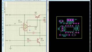 Proteus 8 PCB Design Live Netlisting [upl. by Ikeda]