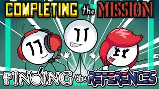 FINDING the REFERENCES Completing the Mission  PART 1 Henry Stickmin Collection [upl. by Ecerehs]